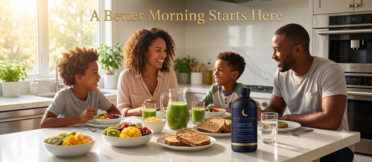 Papaya Leaf Extract + Sorghum Bicolor Wellness Supplement